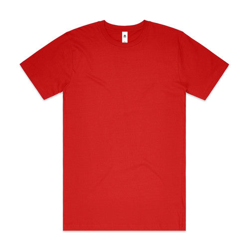 AS Colour 5050T Block Tubular Tee - Red