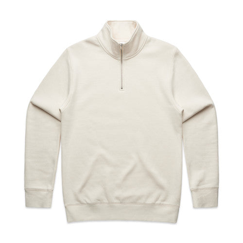 AS Colour 5125 Half Zip Crew - Ecru