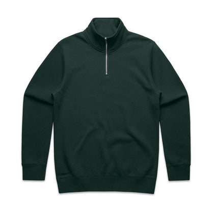 AS Colour 5125 Half Zip Crew - Pine Green