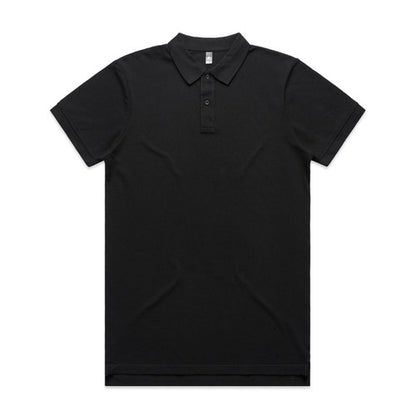 AS Colour 5411 Pique Polo - Black