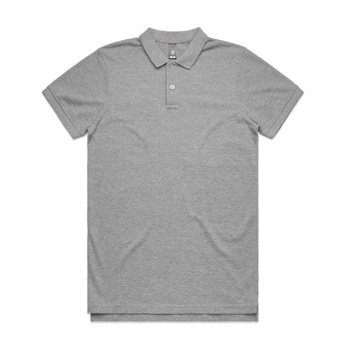 AS Colour 5411 Pique Polo - Grey Marle