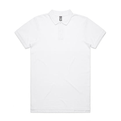 AS Colour 5411 Pique Polo - White