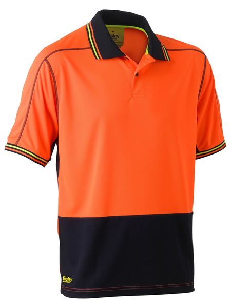 Bisley BK1219 Hi Vis Polyester Mesh Polo