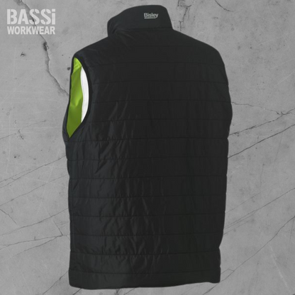 Taped Hi Vis Reversible Puffer Vest