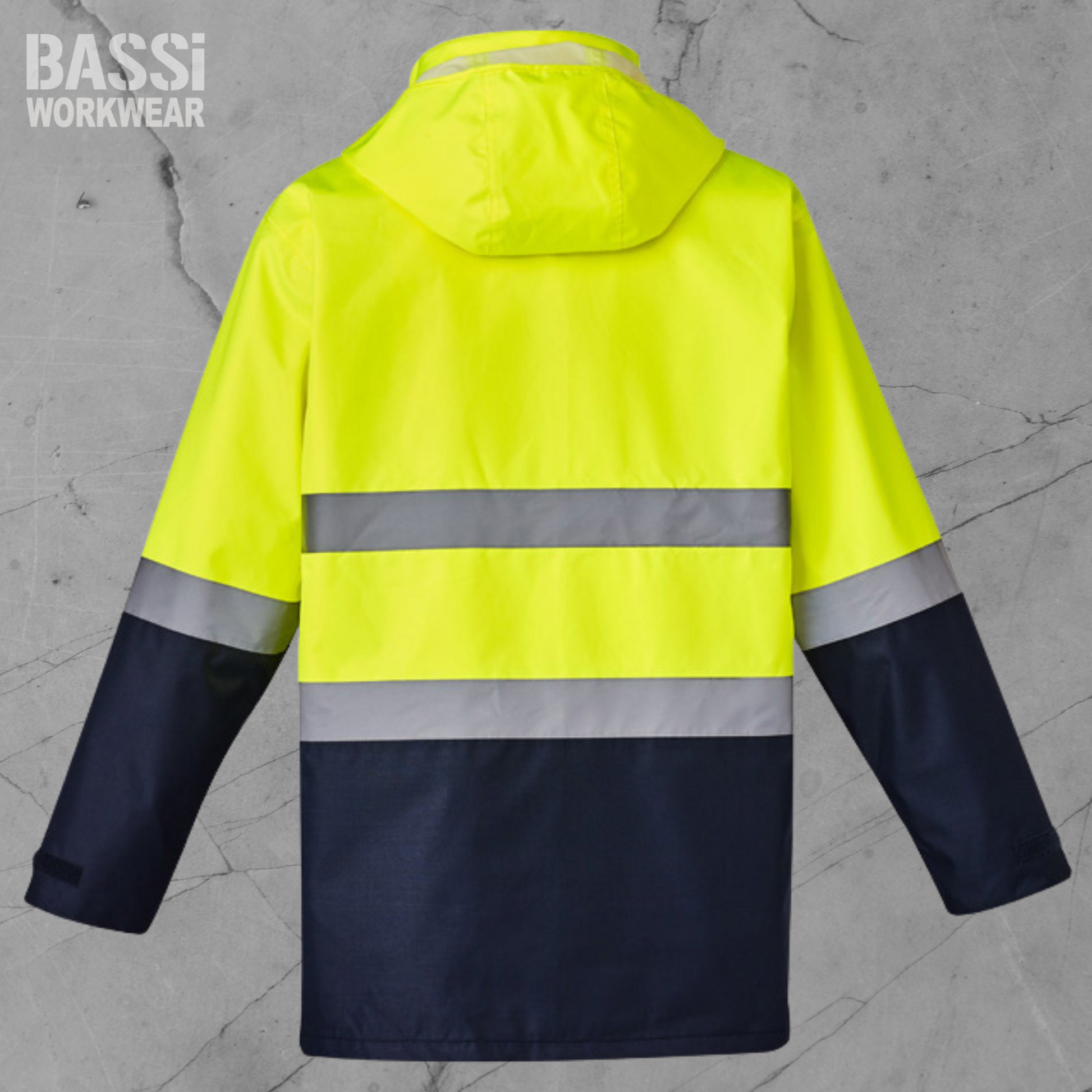 Hi Vis Basic 4 In 1 Waterproof Jacket