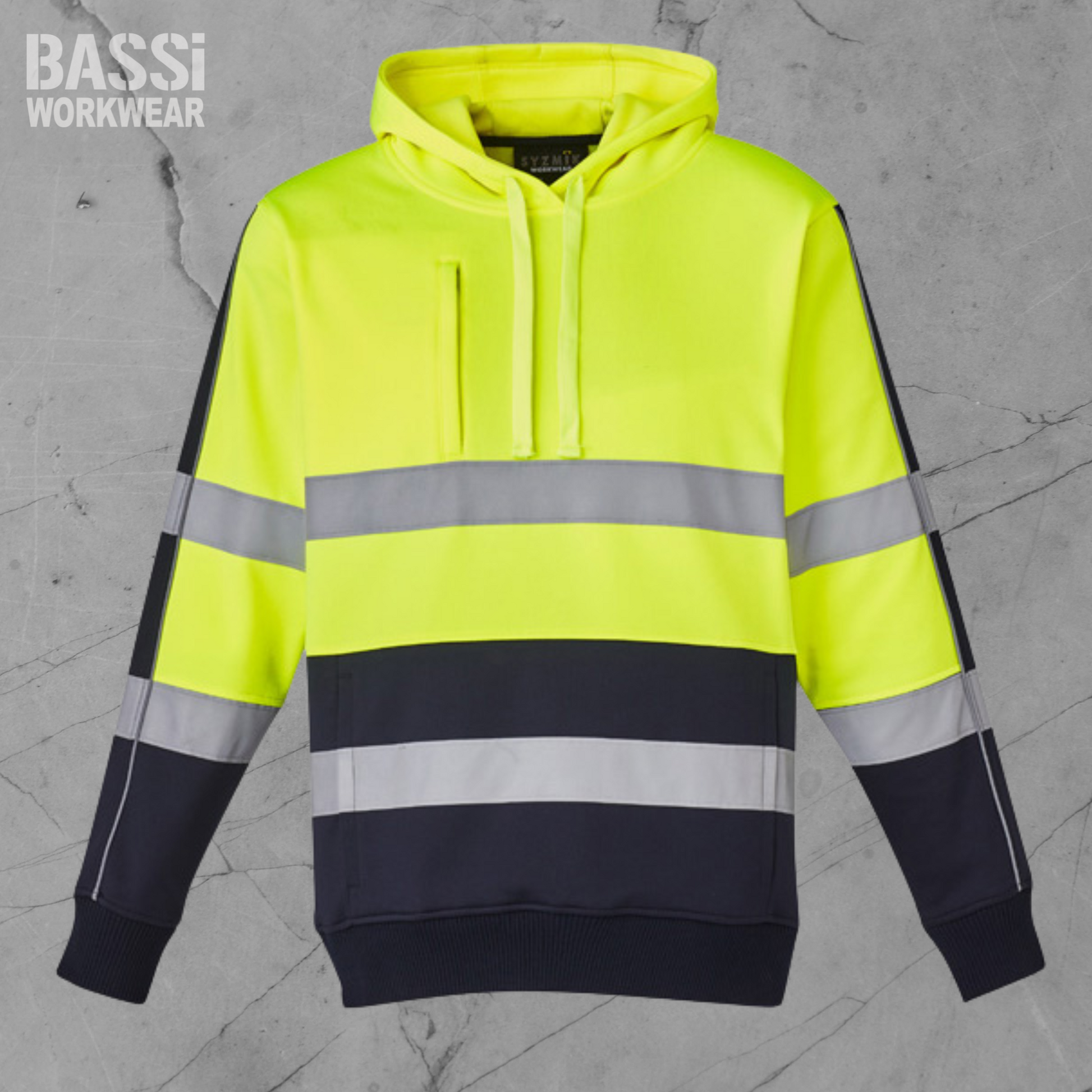 Hi Vis Stretch Taped Hoodie