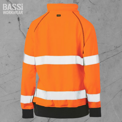 Women's Taped Hi Vis Fleece Jumper