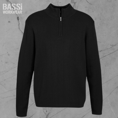 1/4 zip Wool Pullover