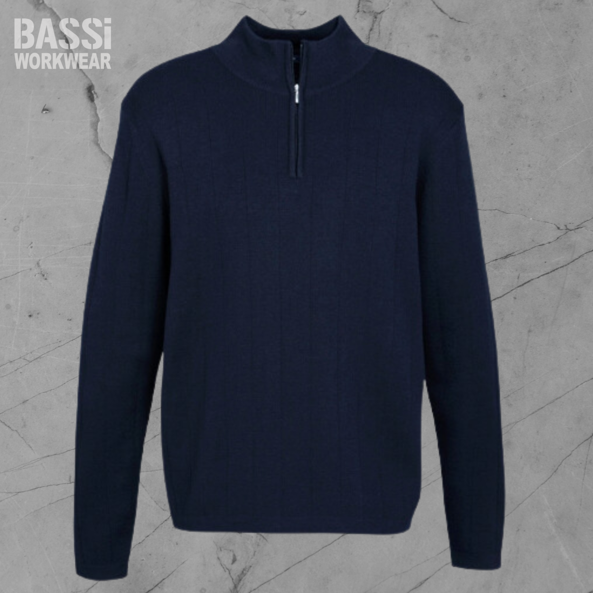1/4 zip Wool Pullover