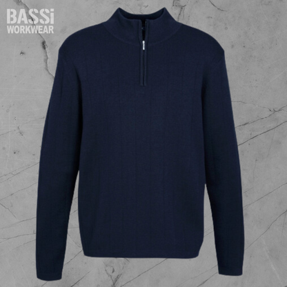 1/4 zip Wool Pullover