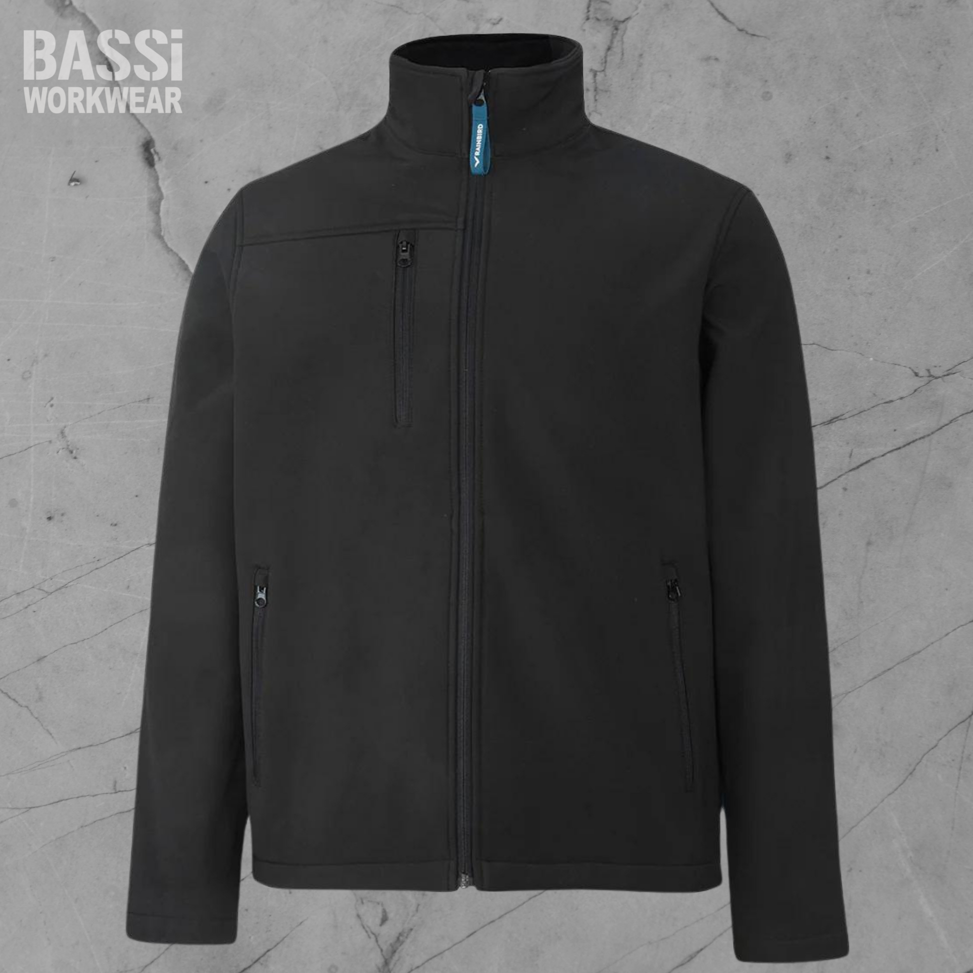 black Softshell Jacket
