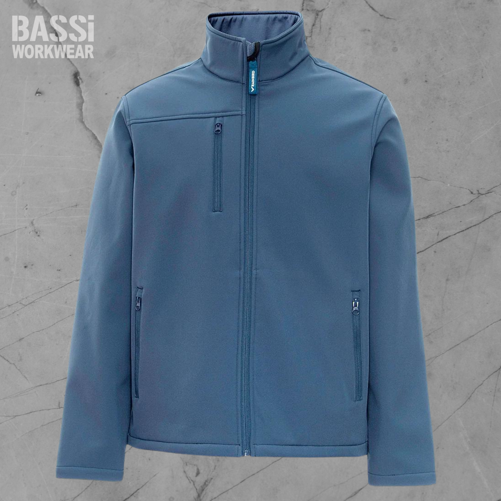light blue Softshell Jacket