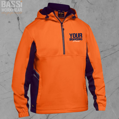 Hi Vis Liquid Repellent Fleece Hoodie