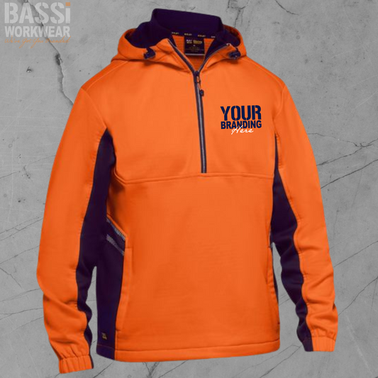 Hi Vis Liquid Repellent Fleece Hoodie